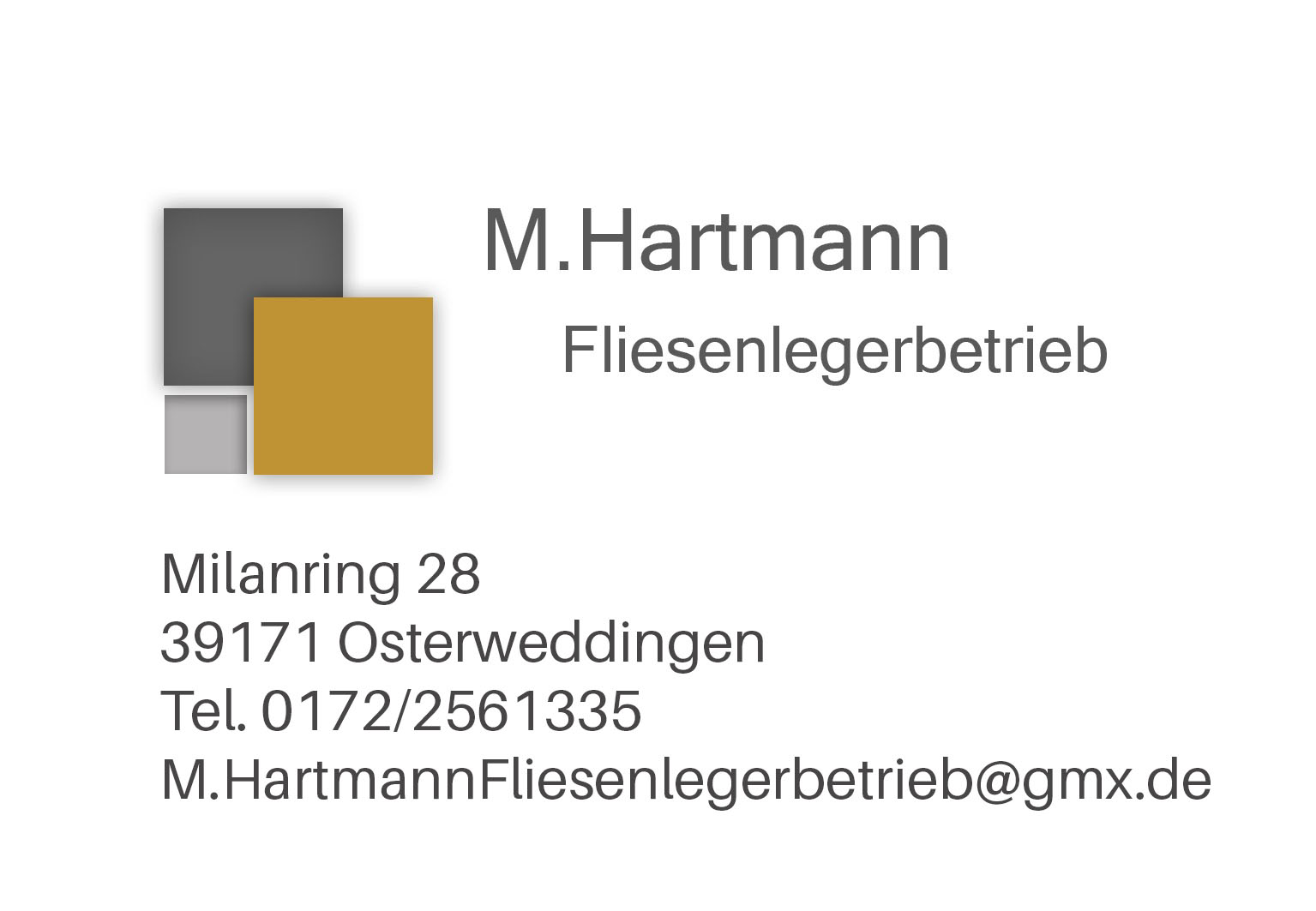 M.Hartmann Fliesenlegerbetrieb